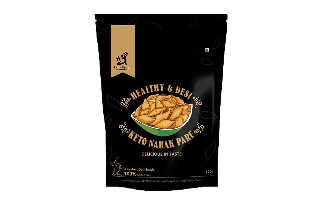 Leanbeing Healthy & Desi Keto Namak Pare   Pack  300 grams